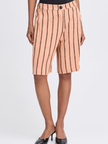 Loosefit Pantaloni chino 'BYJohanna' di b.young in marrone: frontale