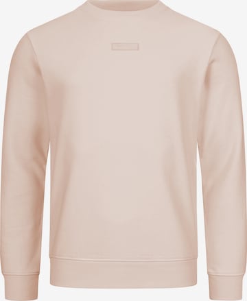INDICODE JEANS Sweatshirt 'Baxter' i rosa: framsida