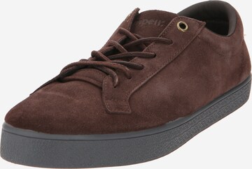 POMPEII Platform trainers in Brown: front