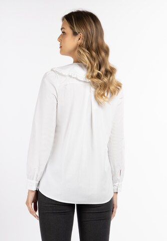 DreiMaster Vintage Blouse in Wit