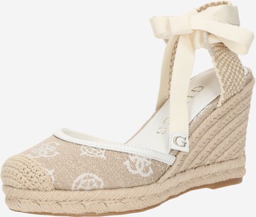 GUESS Лодочки 'CYRENA' в Бежевый: спереди