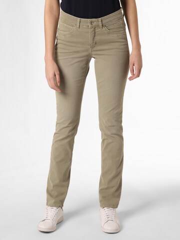 MAC Slimfit Jeans 'Angela' in Grün: Vorderseite