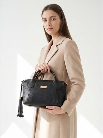 Borsa a mano 'Borsa a Mano Donna Pelle Vacchetta 100% - Modello Lucca Baldinini' di Baldinini Trend in nero