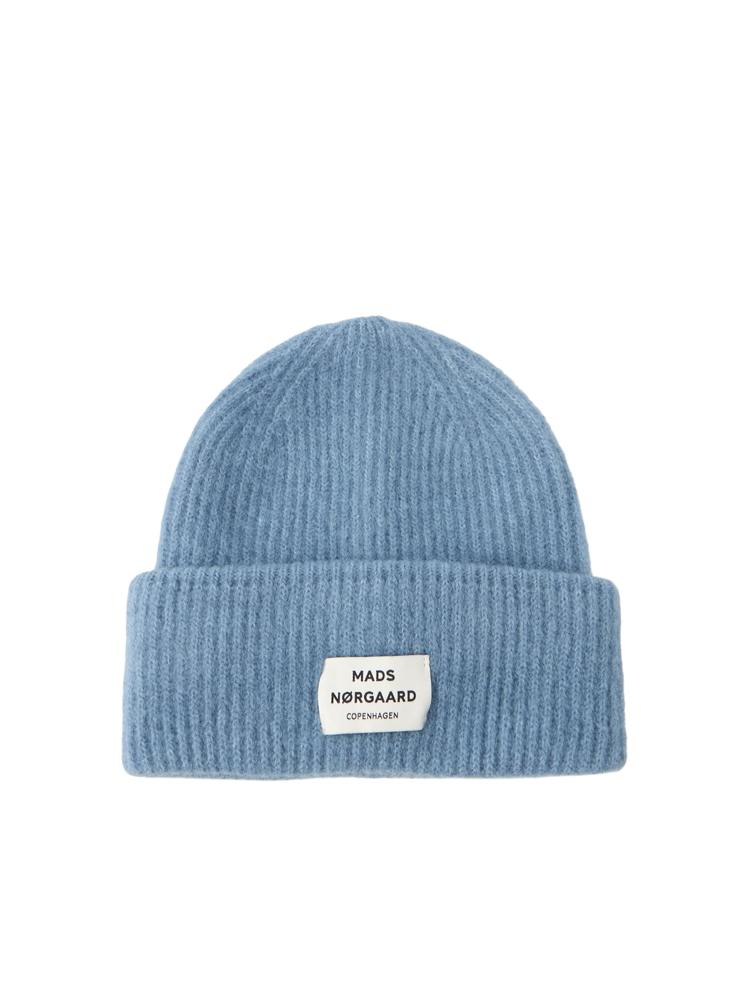 Căciulă 'Tosca Anju' de la MADS NORGAARD COPENHAGEN pe albastru: față
