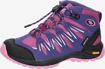 Brütting Boots 'Expedition' in Purple: front