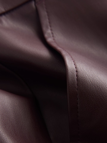 Next Wide leg Bandplooibroek in Rood