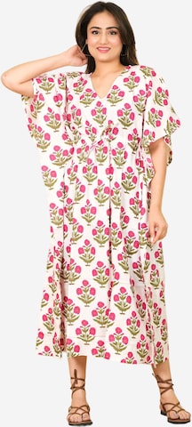 PfauGermany Oversized Dress in White: front