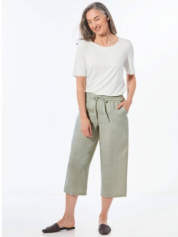 Regular Pantalon Goldner en vert