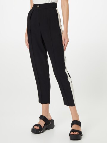 Regular Pantalon River Island en noir : devant