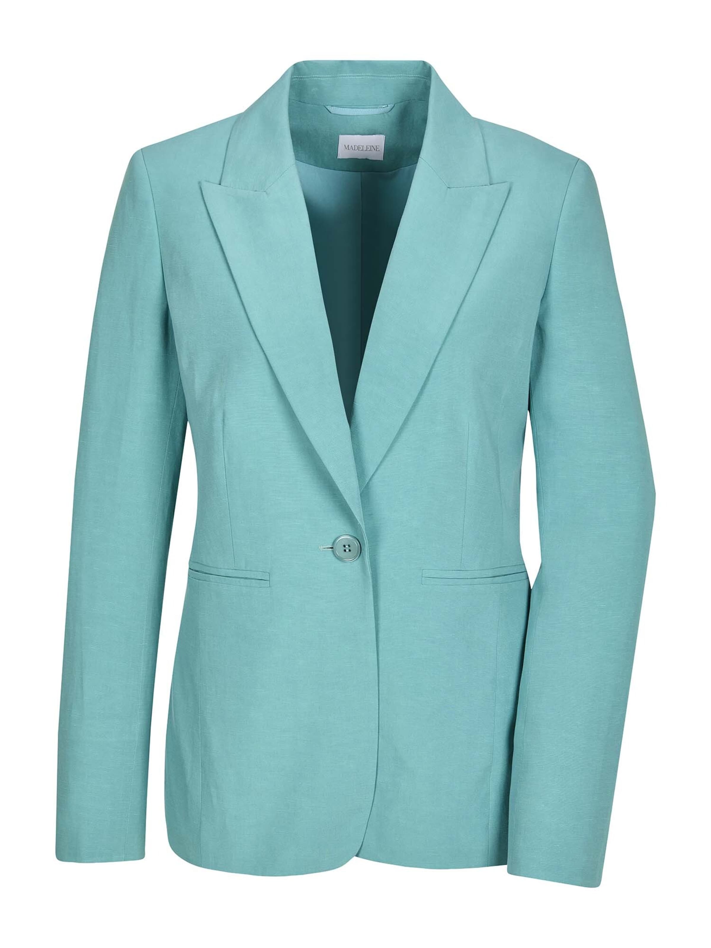 Blazer MADELEINE en bleu : devant