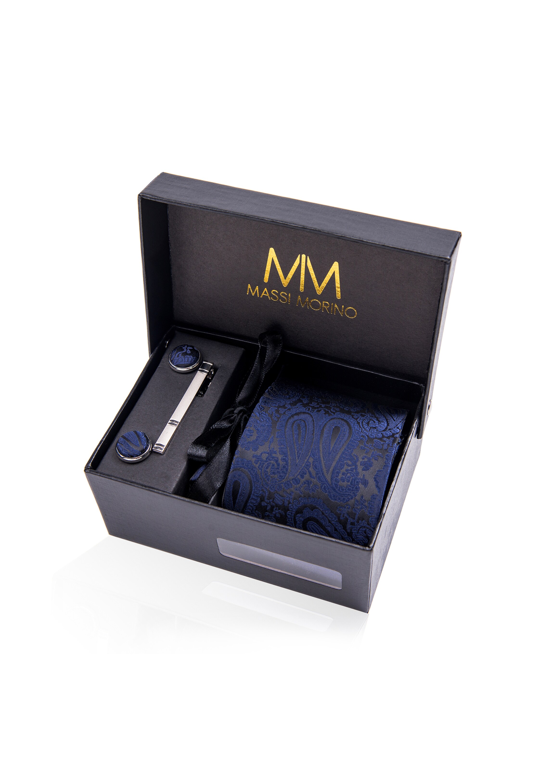 Massi Morino Tie in Blue