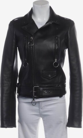 Off-White Jacket & Coat in S in Black: front