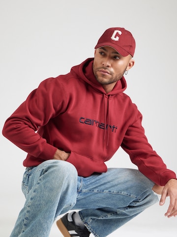 Carhartt WIP Sweatshirt in Rood: voorkant