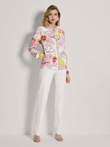 Veste mi-saison MADELEINE en blanc