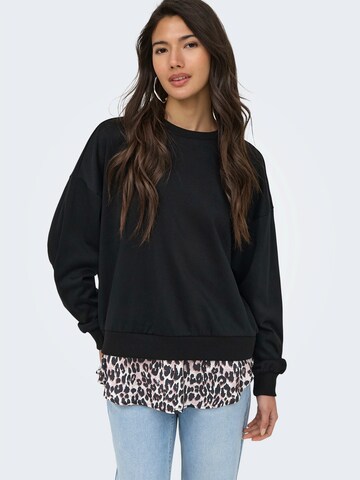 ONLYSweater majica 'ONLBROOKE' - crna boja