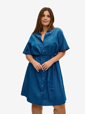 Zizzi Kleid 'Kamma' in Blau: predná strana