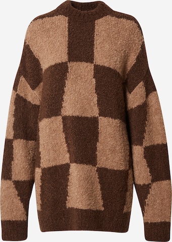 LeGer by Lena Gercke Sweater 'Meline' in Brown: front