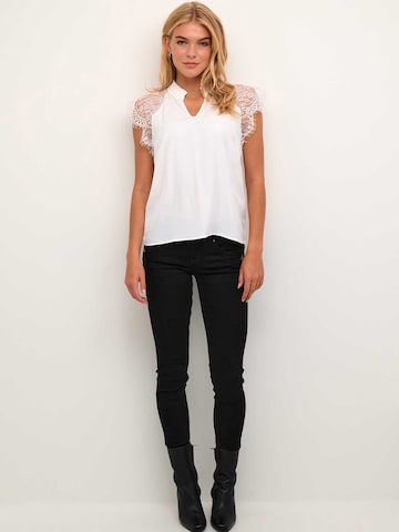 Cream - Blusa 'Nola' em branco