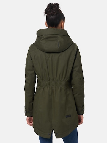 NAVAHOO Between-seasons parka 'Brinjaa' in Green