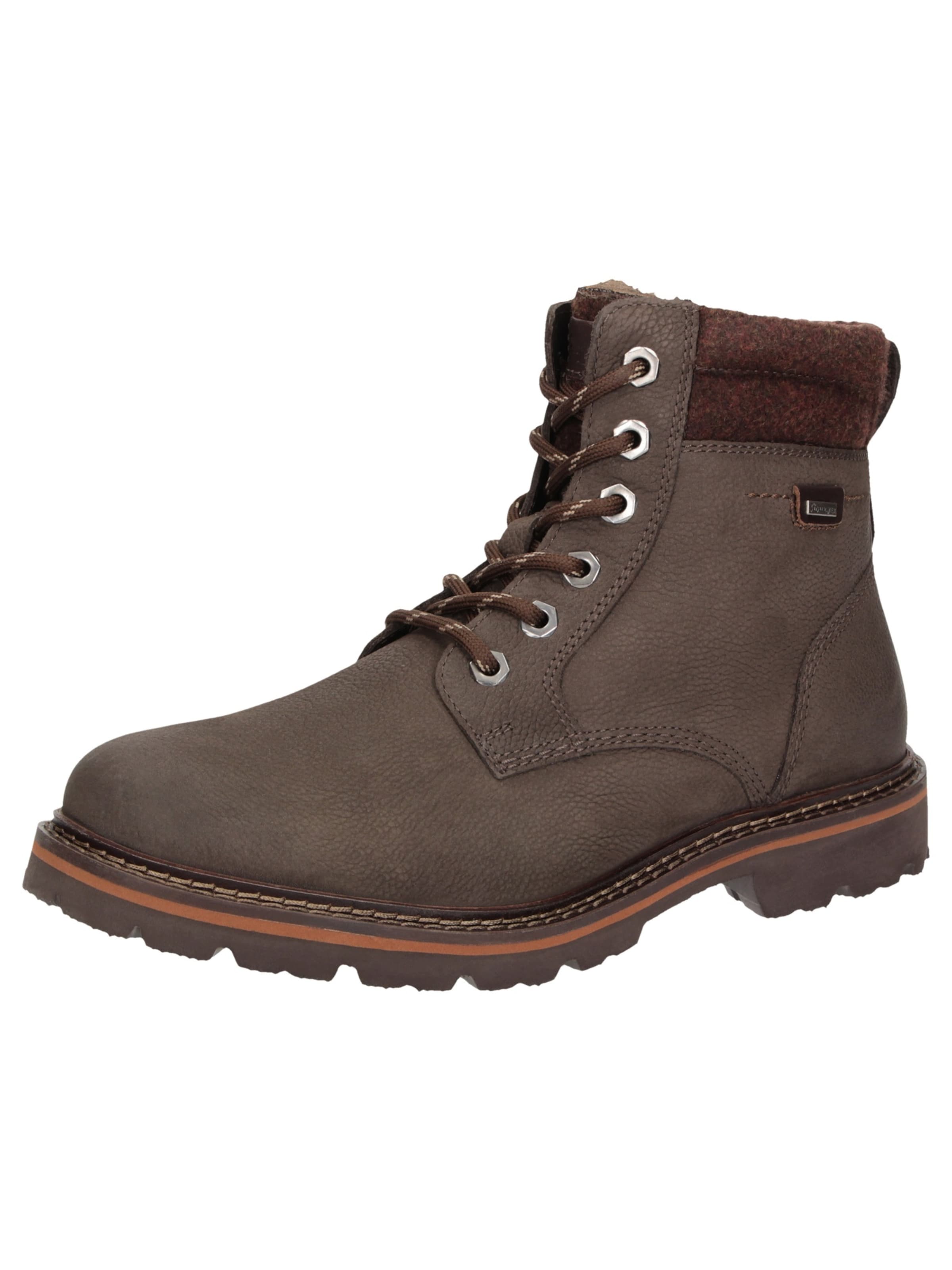 SIOUX Veterboots ' Adal ' in Bruin: voorkant