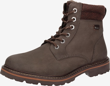 Bottines à lacets ' Adal ' SIOUX en marron : devant