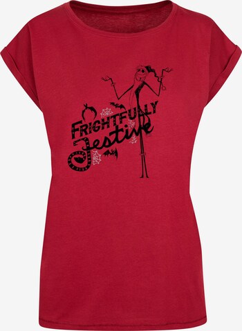 ABSOLUTE CULT Shirt 'The Nightmare Before Christmas' in Red: front