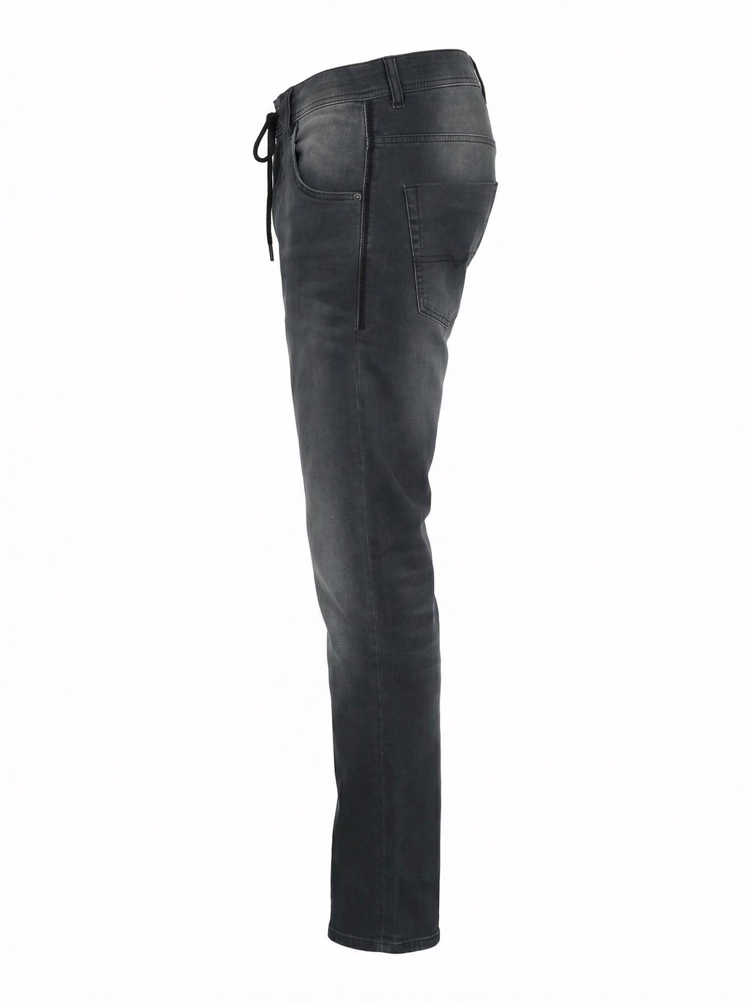 Effilé Jean '2030 D-KROOLEY JOGGJEANS Superstretch & Supersoft' DIESEL en gris