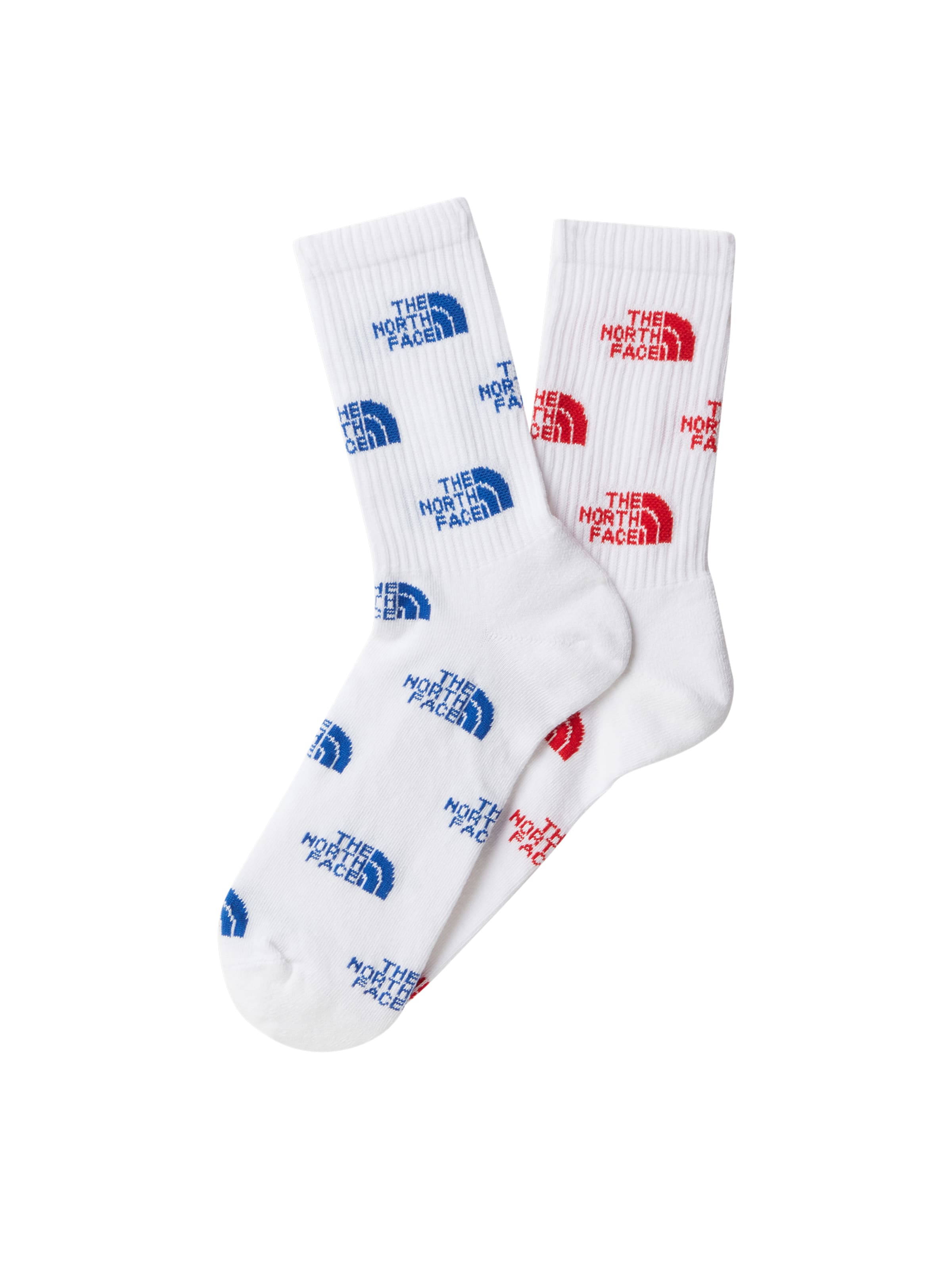 Chaussettes THE NORTH FACE en blanc : devant