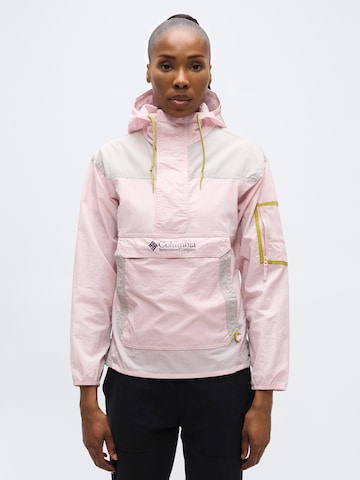 COLUMBIA - Casaco outdoor 'Challenger™ II' em vermelho: frente