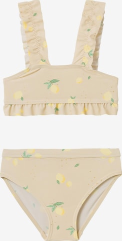 Bikini NAME IT en jaune : devant