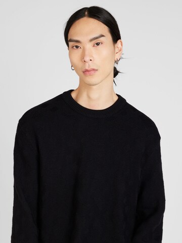 BOSS Pullover 'Palao' in Schwarz