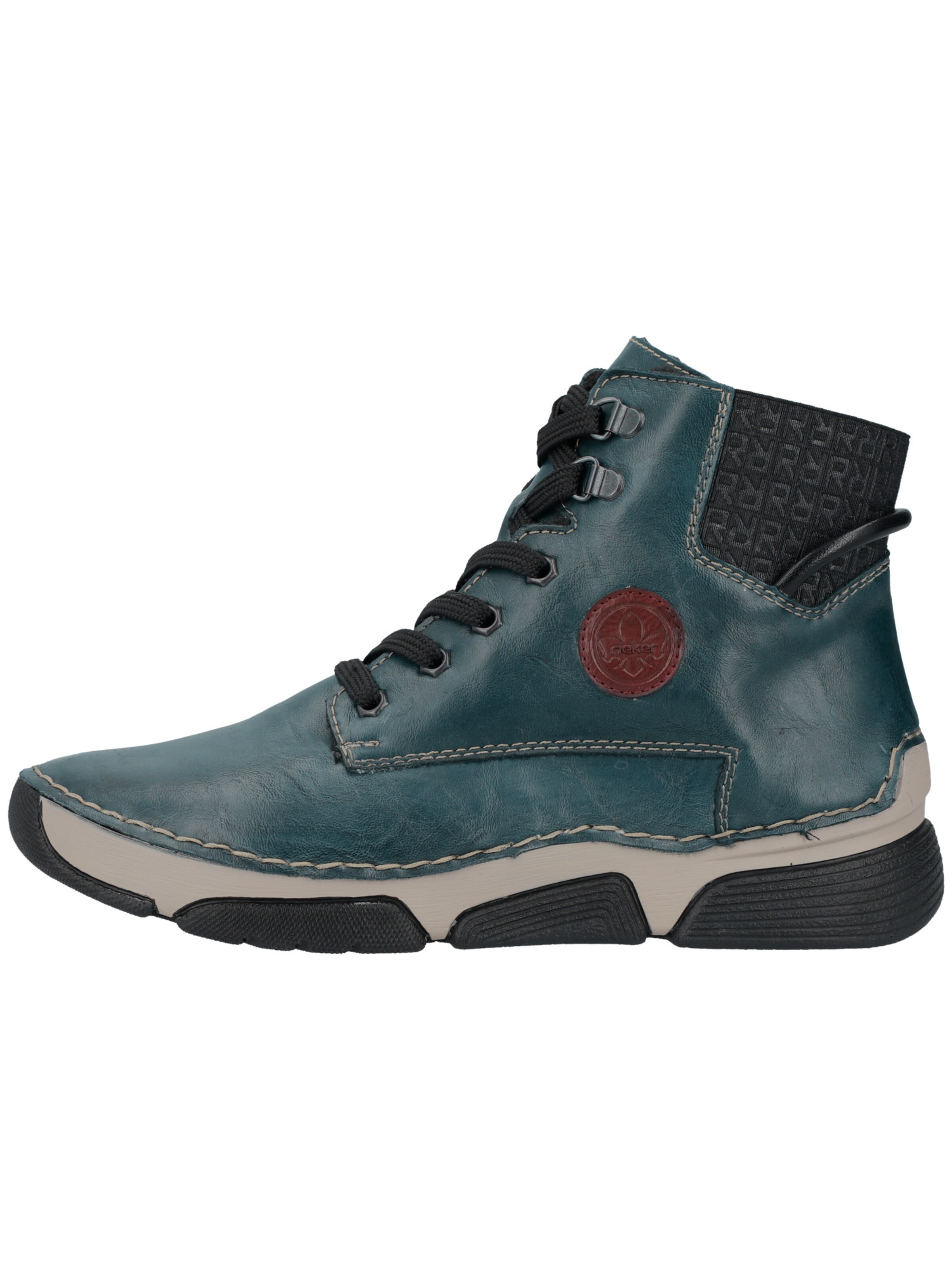 Rieker Schnürstiefelette '45943' in Blau