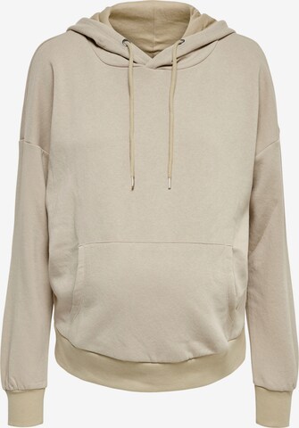 Only Maternity Sweatshirt i beige