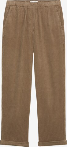 Marc O'Polo Loosefit Broek in Bruin: voorkant