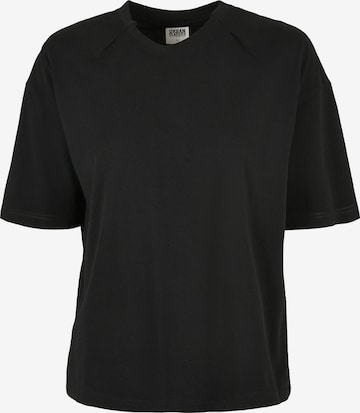 Urban Classics Oversized Shirt in Black: front