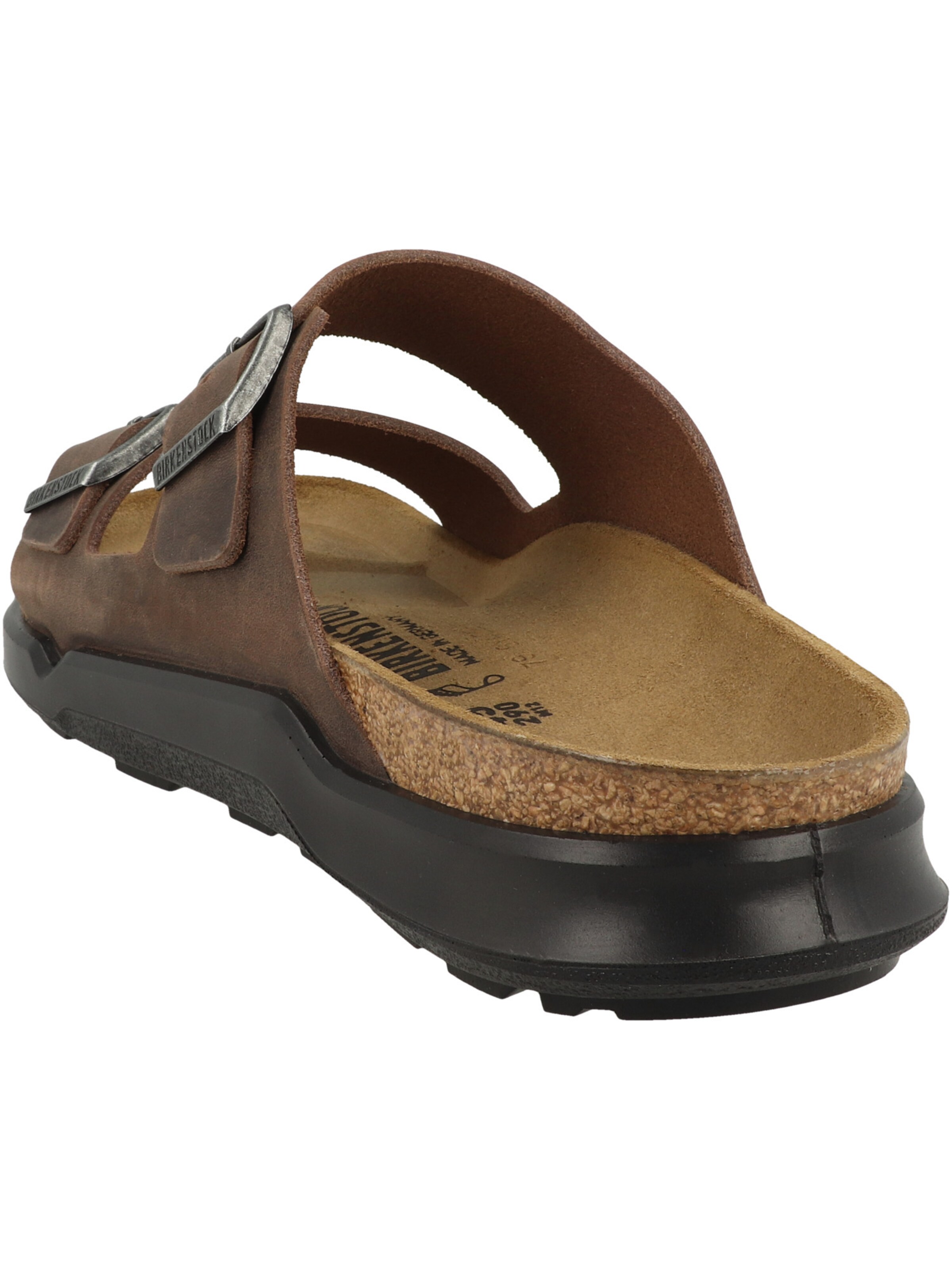 BIRKENSTOCK - Zapatos abiertos ' Arizona ' en marrón: atrás