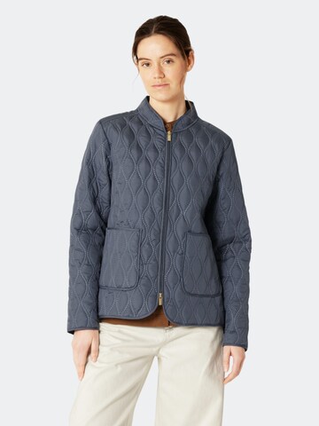 ILSE JACOBSEN Übergangsjacke 'AROS06' in Blau: Vorderseite