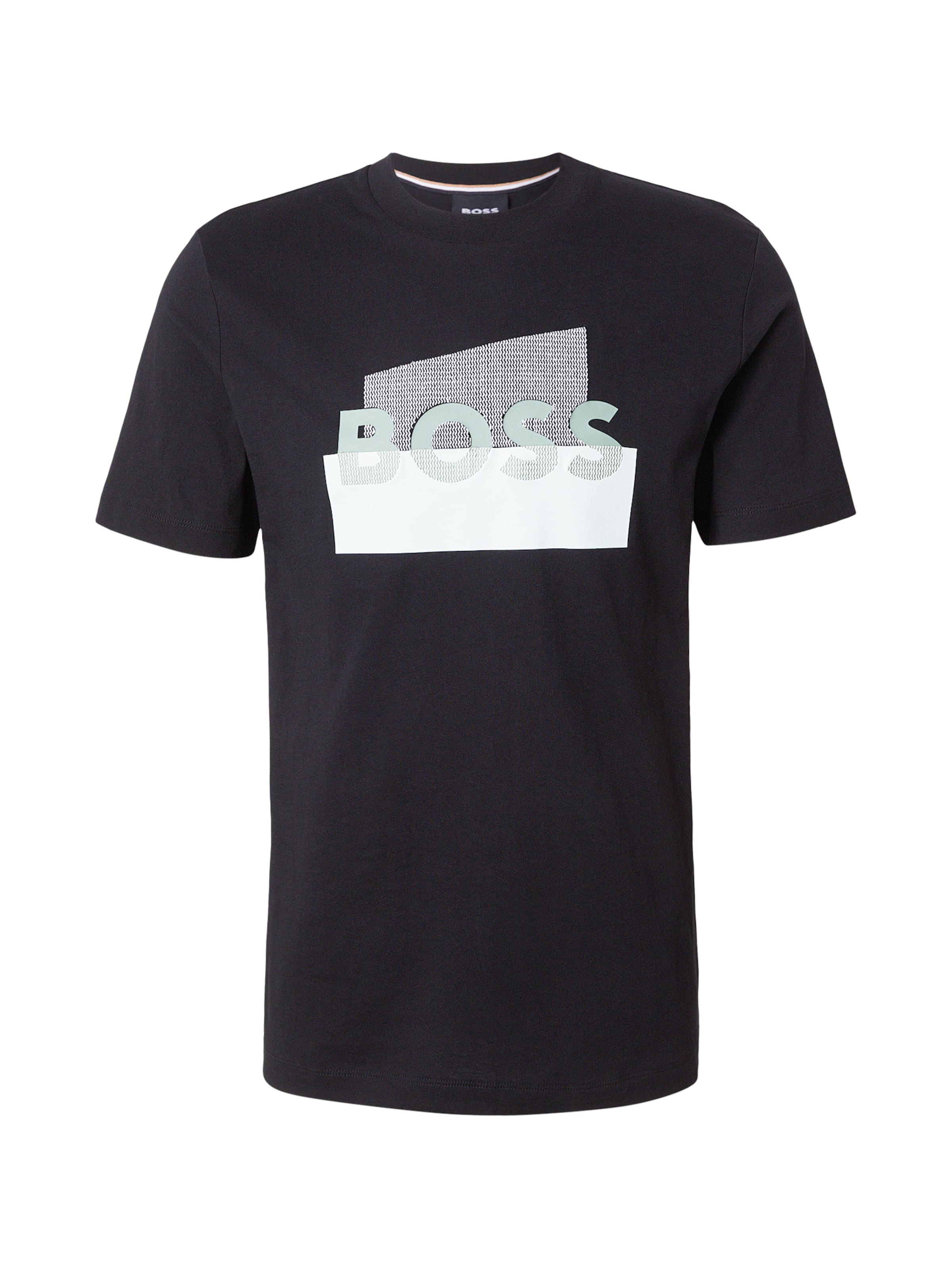 T-Shirt 'C-Thompson' BOSS en noir : devant