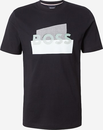 juoda BOSS Marškinėliai 'C-Thompson': priekis