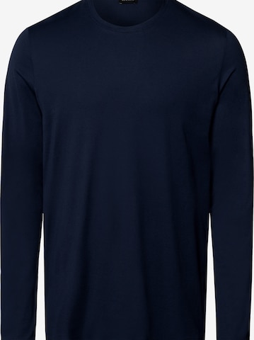 Hanro Shirt ' Night & Day ' in Blue: front