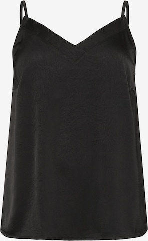 juoda KAFFE CURVE Palaidinė be rankovių 'KCMolli': priekis