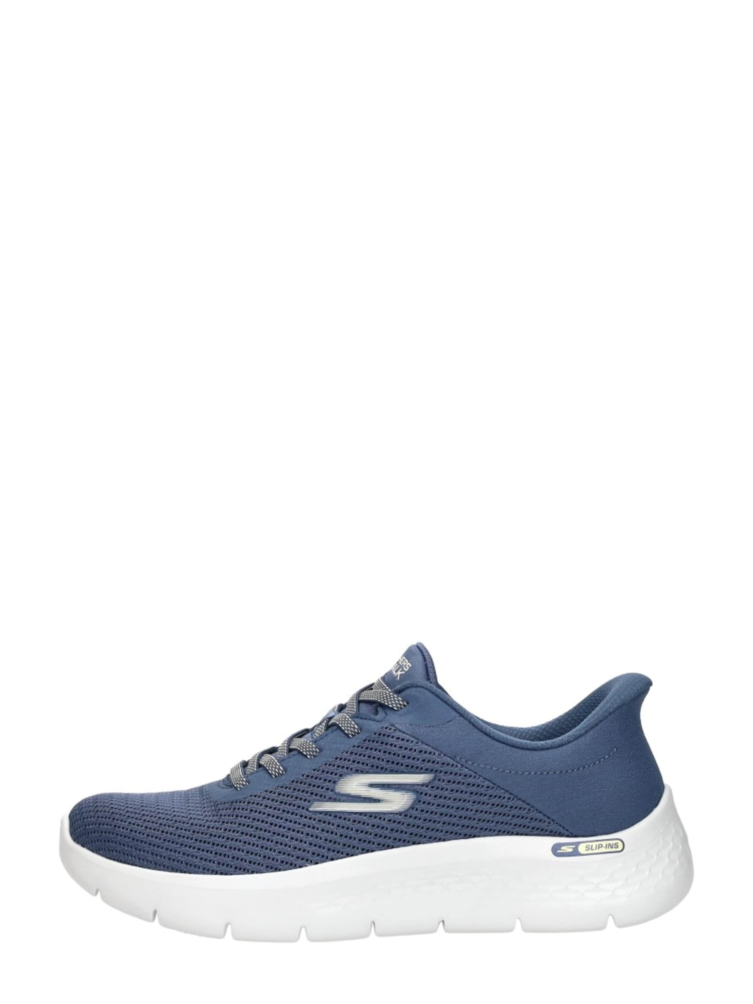 SKECHERS Sneakers laag 'Slip-Ins: Go Walk Flex' in Blauw: voorkant
