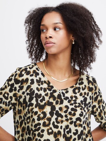 ICHI Blouse 'IHMarrakech' in Beige