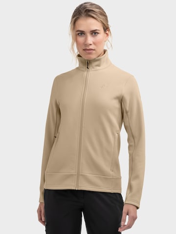 Schöffel Fleecejacke 'Uriezzo' in Beige: Vorderseite