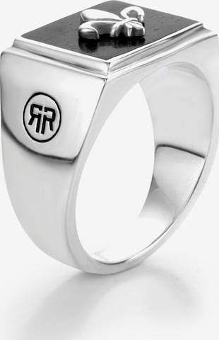 Rebel & Rose Ring in Silber: front
