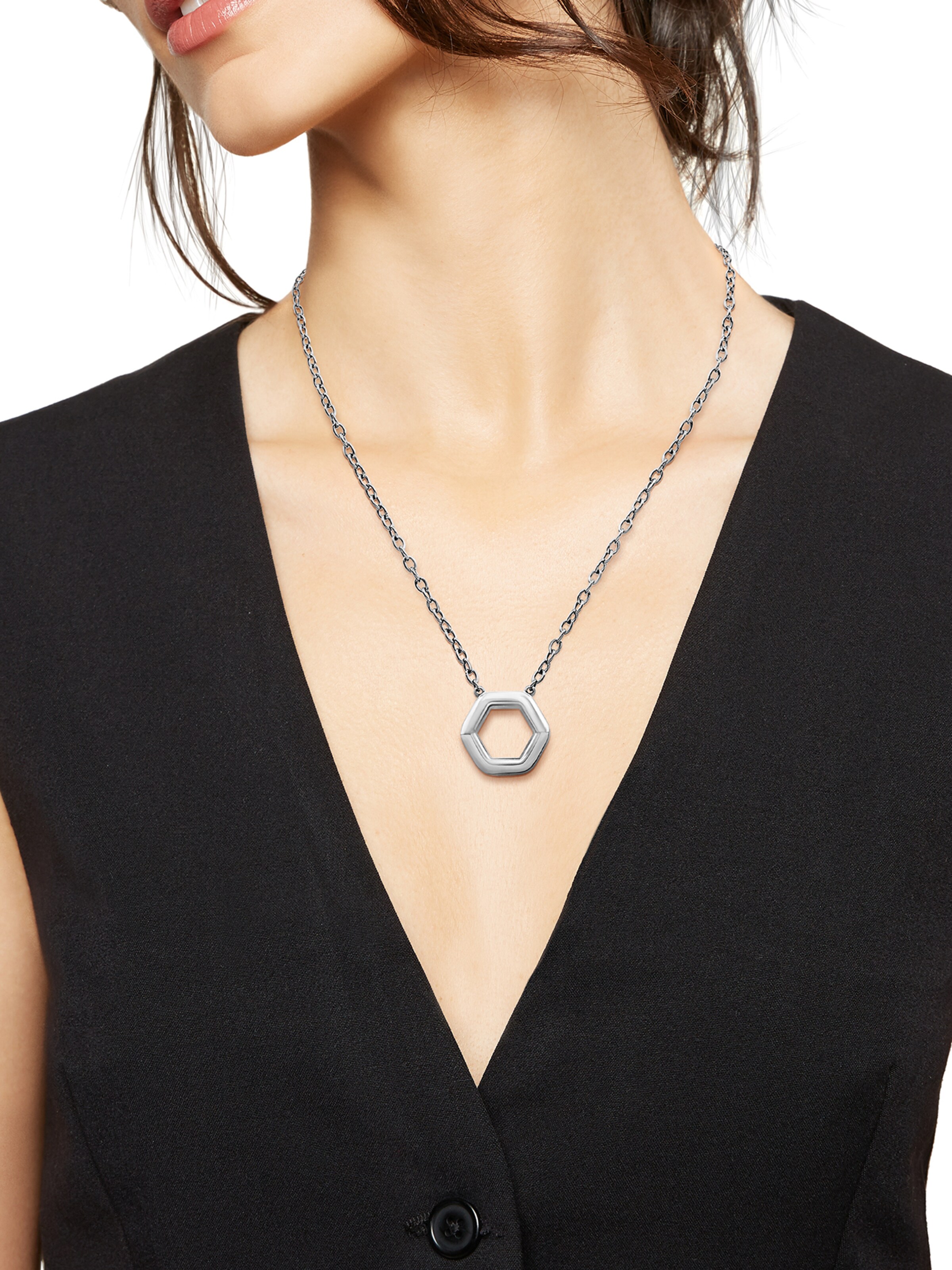 Breil Necklace in Silver: front