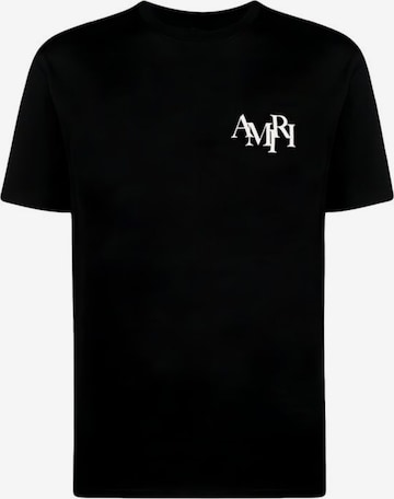 T-Shirt 'Logo Print T-Shirt' Amiri en noir : devant