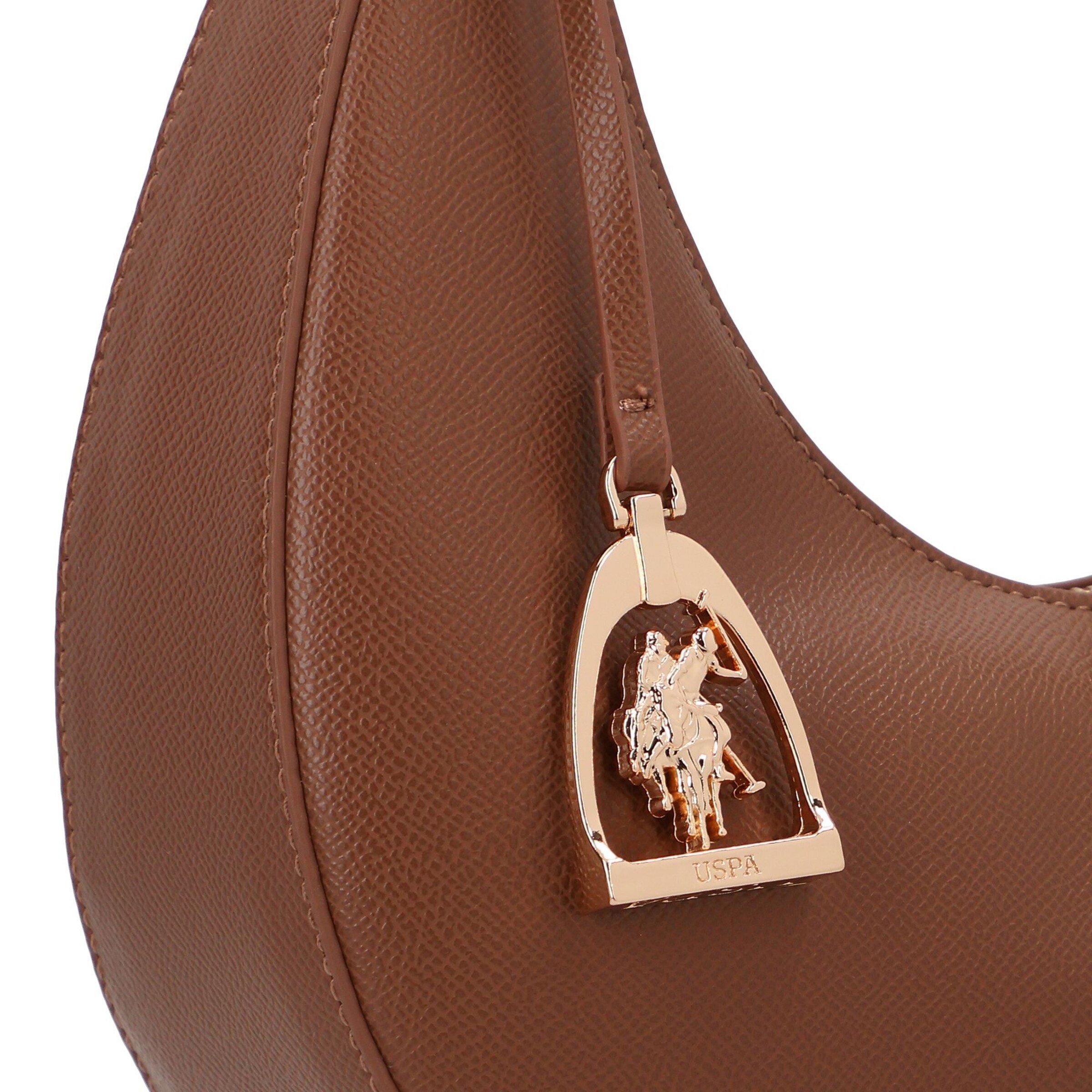 U.S. POLO ASSN. Schoudertas 'Jones' in Bruin