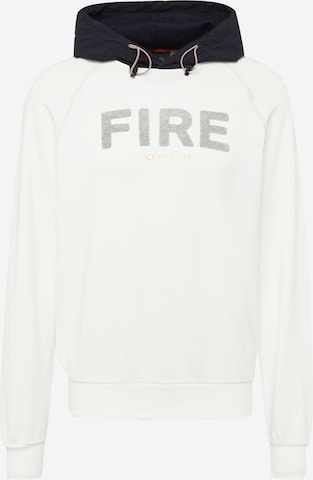 Sweat-shirt 'VALLE' Bogner Fire + Ice en blanc : devant