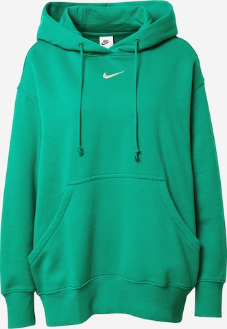 Nike Sportswear - Sudadera 'Phoenix Fleece' en verde: frente